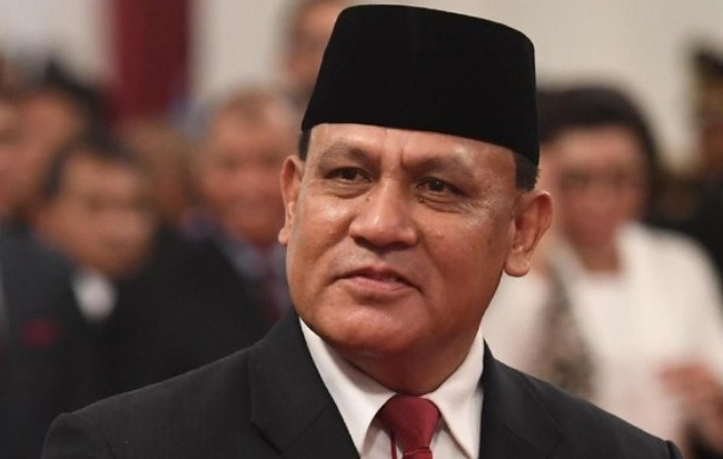 Ketua KPK Firli Bahuri ditetapkan sebagai tersangka oleh kepolisian dalam kasus dugaan pemerasan terhadap mantan menteri pertanian Syahrul Yasin Limpo(ANTARA FOTO/Akbar Nugroho Gumay) Ketua KPK Firli Bahuri ditetapkan sebagai tersangka oleh kepolisian dalam kasus dugaan pemerasan terhadap mantan menteri pertanian Syahrul Yasin Limpo(ANTARA FOTO/Akbar Nugroho Gumay)